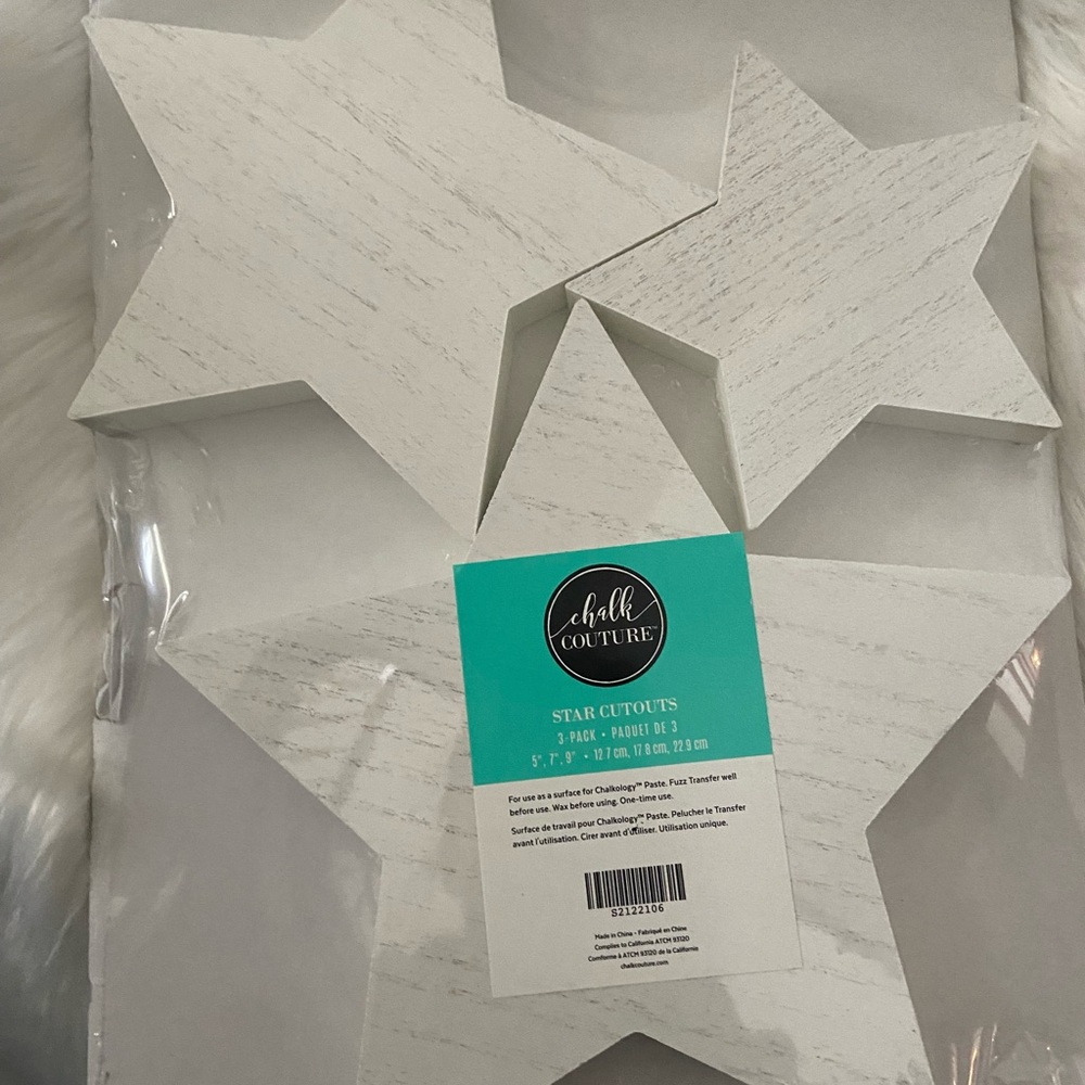 Chalk Couture Star Cutouts